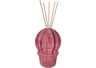 DIFFUSORE FRAGRANZA CACTUS VIOLA CON BASTONCINI - BRANDANI