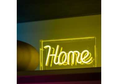 SIGN YELLOW LIGHT GAMING ROOM OR STUDIO - HOME