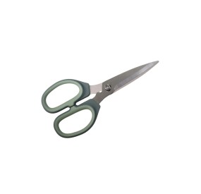 MULTIPURPOSE KITCHEN SCISSORS STAINLESS STEEL GREEN HANDLE