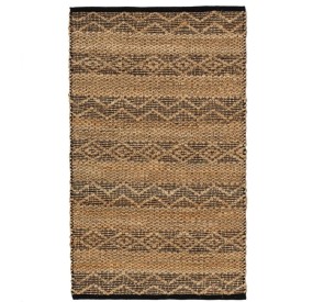 TAPPETO RETTANGOLARE COTONE E IUTA NATURALE 70x140cm