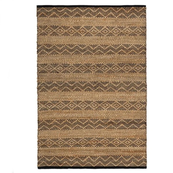 TAPPETO RETTANGOLARE COTONE E IUTA NATURALE 120x180cm TAPPETO RETTANGOLARE COTONE E IUTA NATURALE 120x180cm