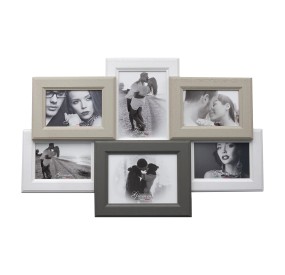 MULTIPLE WALL PHOTO FRAME IN WOOD 61x40cm