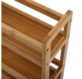CARRELLO MOBILE BAGNO \ CUCINA CON RUOTE LEGNO NATURALE CARRELLO MOBILE BAGNO \ CUCINA CON RUOTE LEGNO NATURALE
