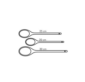 SET OF 3 PCS TESCOMA OVAL SPOONS