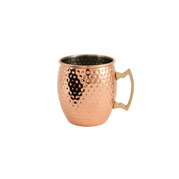 MOSCOW MULE MUG COPPER PLATED STEEL DRINK CUP