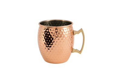 MOSCOW MULE MUG COPPER PLATED STEEL DRINK CUP