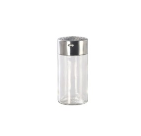 GLASS SUGAR AND SALT SPREADER CONTAINER - TESCOMA STAINLESS STEEL