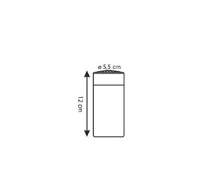 CONTENITORE SPARGI ZUCCHERO E SALE VETRO - ACCIAIO INOX TESCOMA