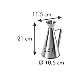 TESCOMA OIL CRUSHER 500ML STAINLESS STEEL