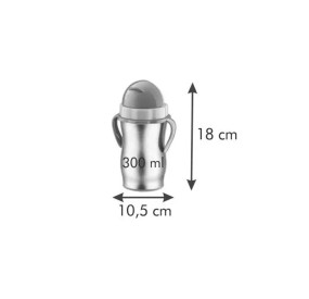 THERMAL BOTTLE FOR CHILDREN WITH STRAW 300ml TESCOMA