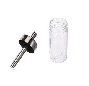 GLASS SUGAR CONTAINER - STAINLESS STEEL TESCOMA