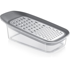 TESCOMA GRATER WITH INTEGRATED CONTAINER