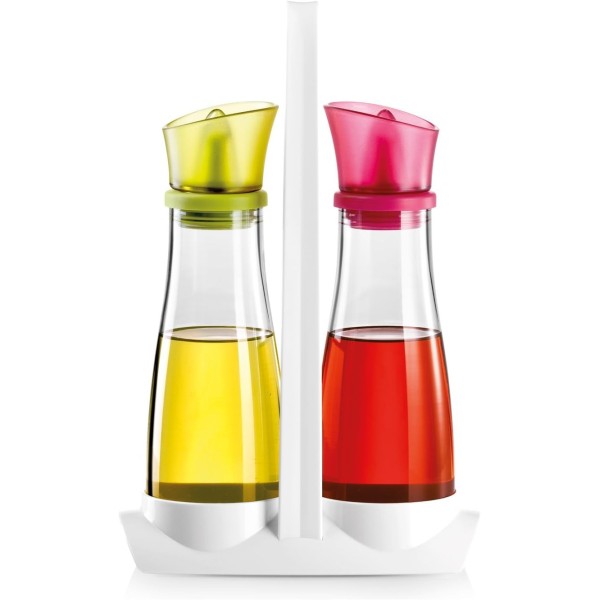 TESCOMA SEASONING OIL + VINEGAR HOLDER SET