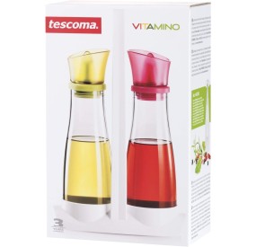 TESCOMA SEASONING OIL + VINEGAR HOLDER SET