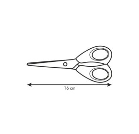 TESCOMA STAINLESS STEEL SCISSORS 16CM