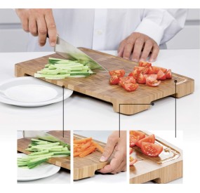 RECTANGULAR BAMBOO CHOPPING BOARD TESCOMA