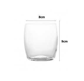 BRANDANI CRYSTAL GLASS CAREZZA GLASS