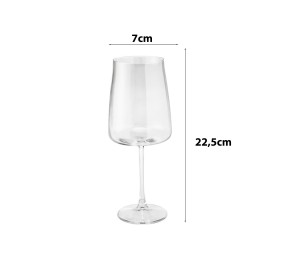 BRANDANI CRYSTAL ESSENTIAL GLASS WINE GLASS