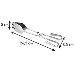 TESCOMA STAINLESS STEEL SALAD TONGS