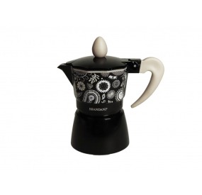 SMALL SHANTI BLACK BRANDANI COFFEE POT