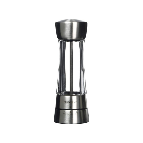 BRANDANI STAINLESS STEEL SALT AND PEPPER GRINDER