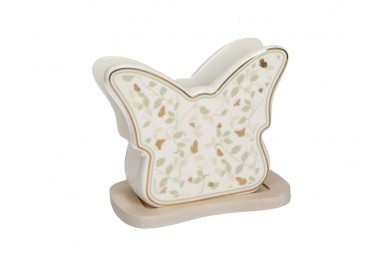 BUTTERFLY GOLDEN WINGS NAPKIN HOLDER BRANDANI