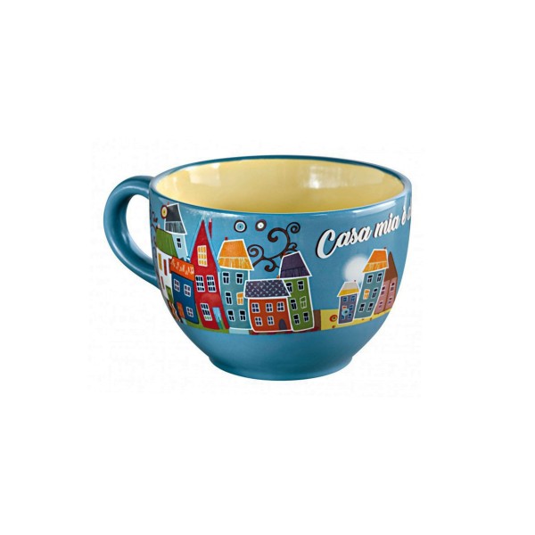 JUMBO MUG CASA MIA STONEWARE BRANDANI