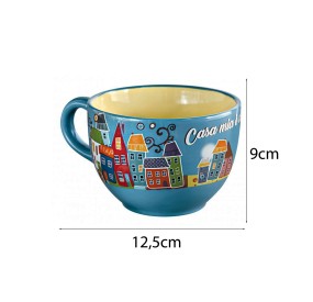 JUMBO MUG CASA MIA STONEWARE BRANDANI