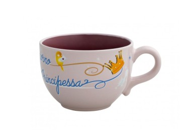 JUMBO MUG PRINCESS STONEWARE BRANDANI