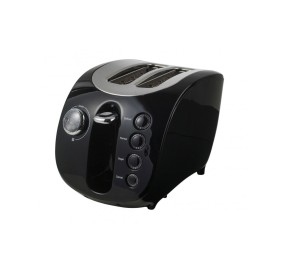 BRANDANI HAPPY DAY BLACK ELECTRIC TOASTER