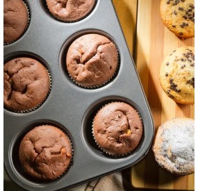 STAMPO 6 MUFFIN ACCIAIO INOX TESCOMA