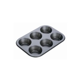 TESCOMA STAINLESS STEEL 6 MUFFIN MOLD