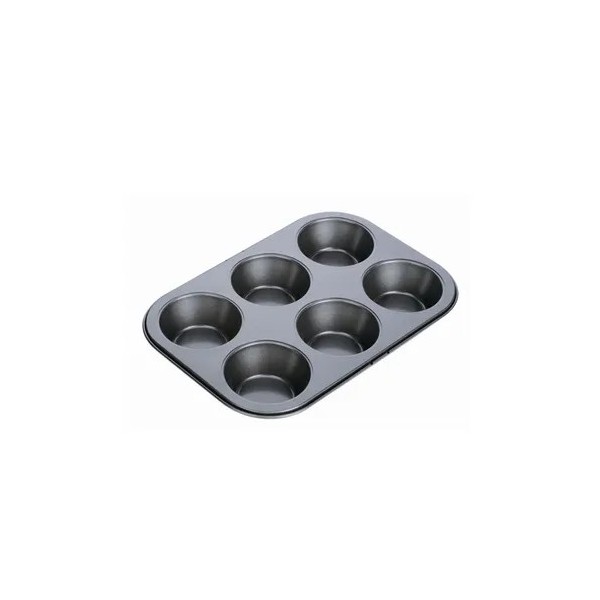 STAMPO 6 MUFFIN ACCIAIO INOX TESCOMA