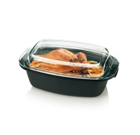 NON-STICK ROASTING PAN WITH TESCOMA LID