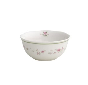 SET 2PCS PINK GRANNY BOWLS IN PORCELAIN BRANDANI