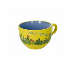 JUMBO MUG CACTUS STONEWARE BRANDANI