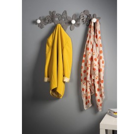 4 HOOK CLOTH HANGER FARFALLE ARTI&MESTIERI SAND COLOR