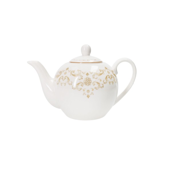 EXCALIBUR PORCELAIN TEAPOT NEW BONE CHINA BRANDANI