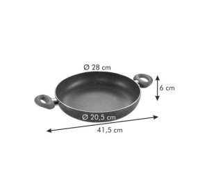 TESCOMA NON-STICK TWO-HANDLED PAN