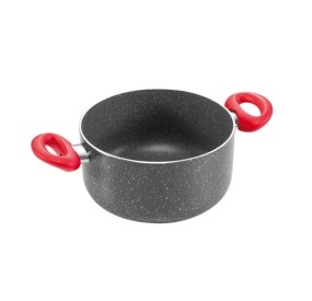 TESCOMA NON-STICK RED DOUBLE HANDLED CASSEROLE