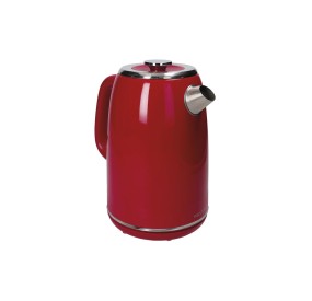 BRANDANI RED ELECTRIC KETTLE STAINLESS STEEL 1.7LT