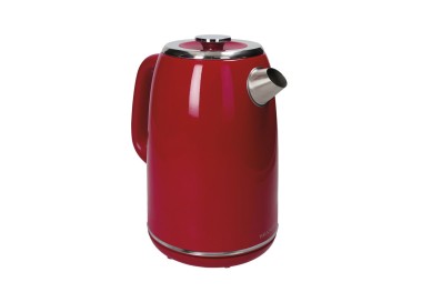 BRANDANI RED ELECTRIC KETTLE STAINLESS STEEL 1.7LT