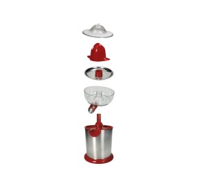 BRANDANI ELECTRIC RED STAINLESS STEEL CITRUS JUICER