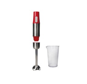 BRANDANI RED ELECTRIC IMMERSION MIXER STAINLESS STEEL