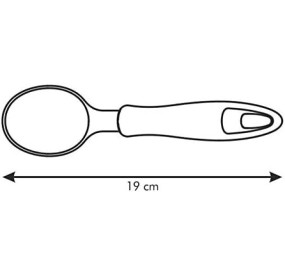 TESCOMA STAINLESS STEEL ICE CREAM SCOOP