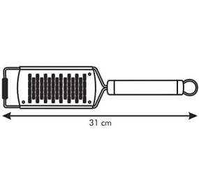 TESCOMA BIDIRECTIONAL STAINLESS STEEL GRATER