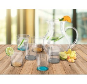 BALLOON GLASS JUG 1.5LT BRANDANI