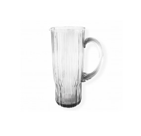 PLISSE' GLASS JUG 1LT BRANDANI