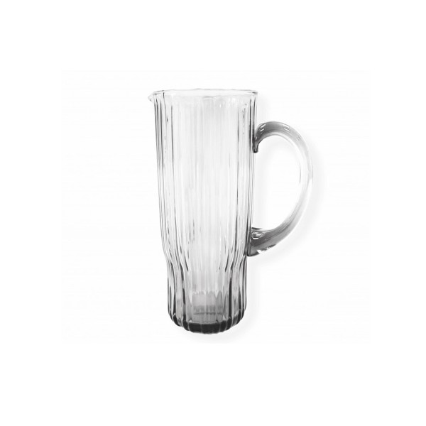 PLISSE' GLASS JUG 1LT BRANDANI