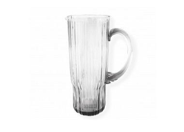 PLISSE' GLASS JUG 1LT BRANDANI